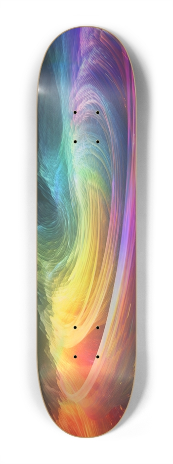 Fractal Holographic Mini 7.25 7-1/4 Mini/Kid Skateboard