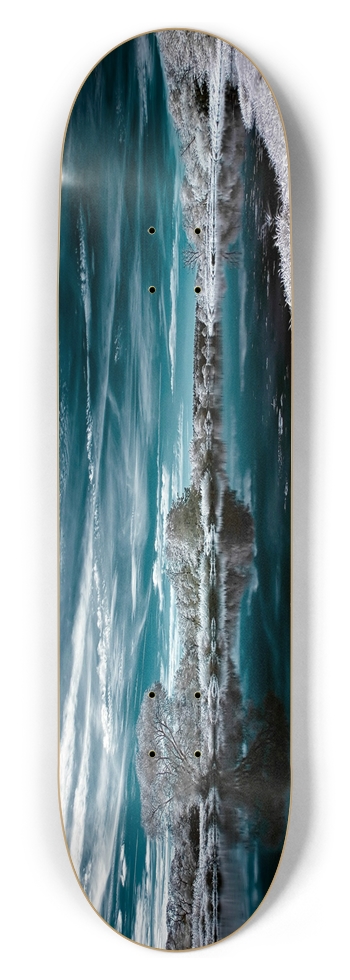 Frozen Field 8.50 8-1/2 Skateboard Deck