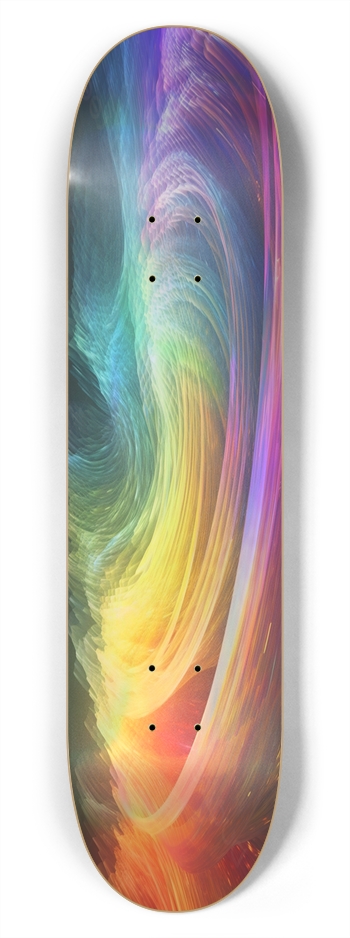 Fractal Holographic 7.75 7-3/4 Skateboard Deck