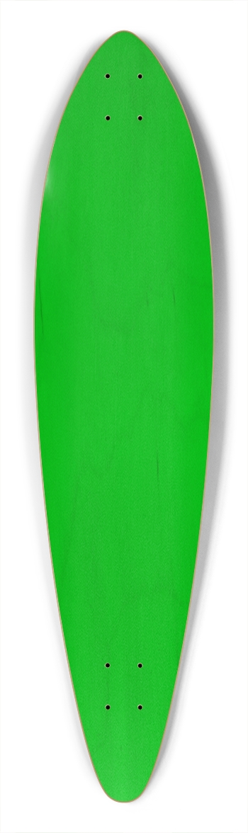 Big Daddy California Green Surfer Cruiser Deck Pintail Longboard