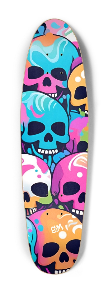 NYC Skullz Chiller Cruiser Deck Cruiser Shape