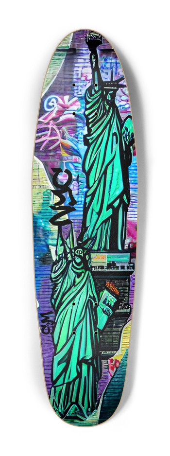 Lady Liberty NYC Chiller Cruiser Deck Cruiser Shape
