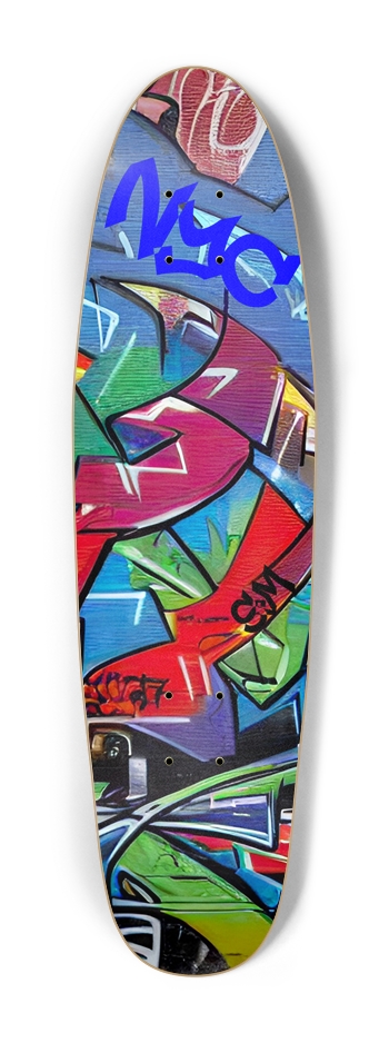 NYC Graffiti Chiller Cruiser Deck Cruiser Shape