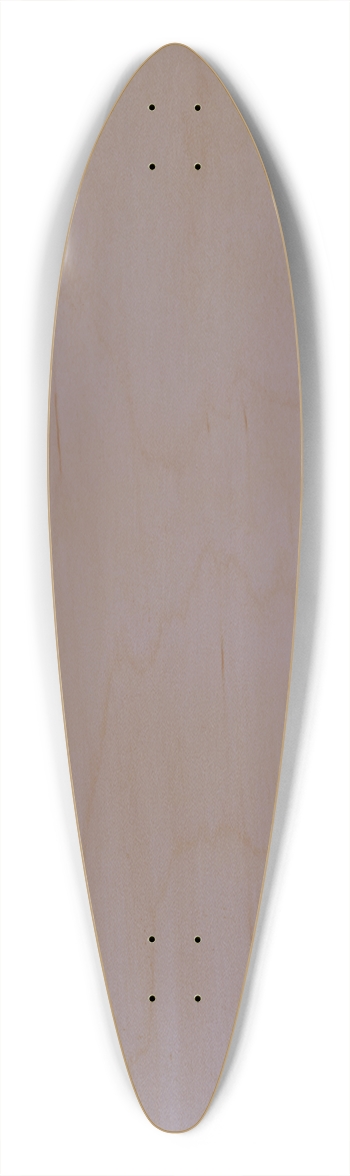Silver Surfer Board Cruiser Deck Pintail Longboard