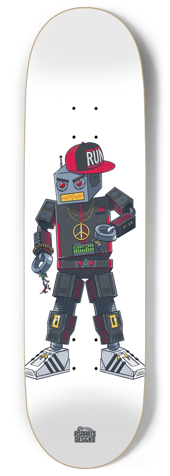 Boom Bot 9" 9 Inch Skateboard