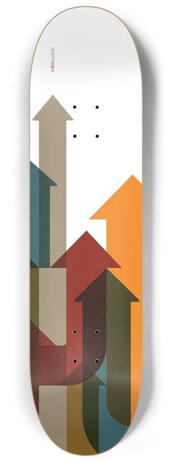 Arrows 8-1/4 Skateboard Deck