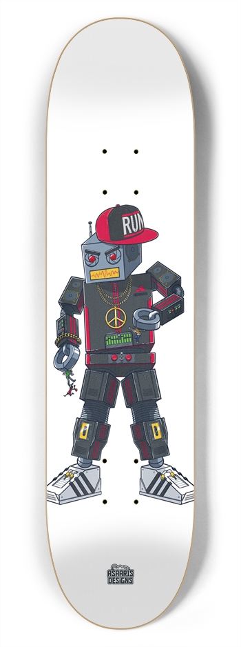 Boom Bot 7.75" 7-3/4 Skateboard Deck