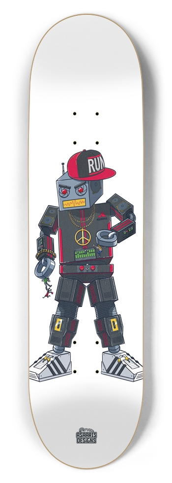 Boom Bot 8.5" 8-1/2 Skateboard Deck