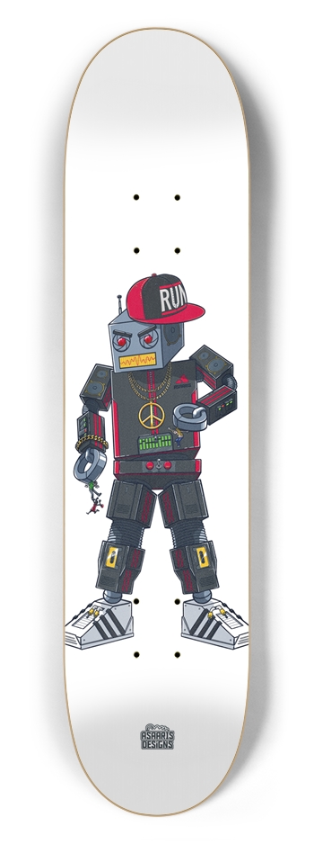 Boom Bot 7.5" 7-1/2 Skateboard Deck