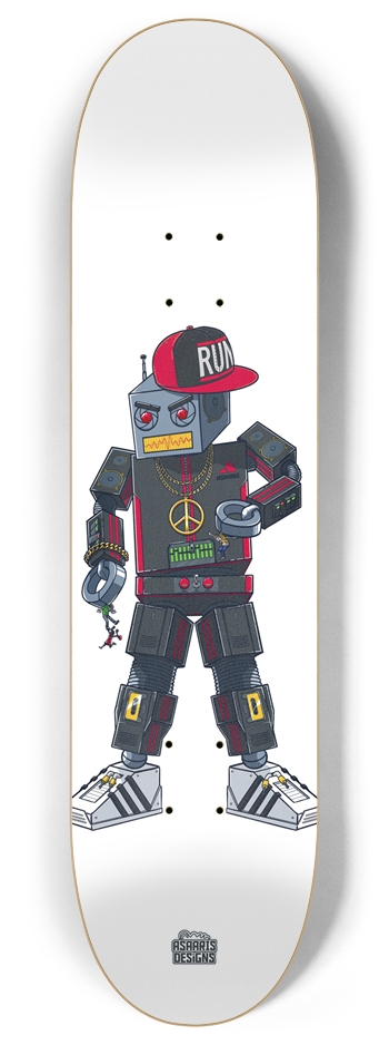 Boom Bot 8" 8 Inch Skateboard Deck