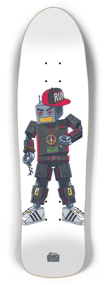 Boom Bot Rocket Retro Rocket