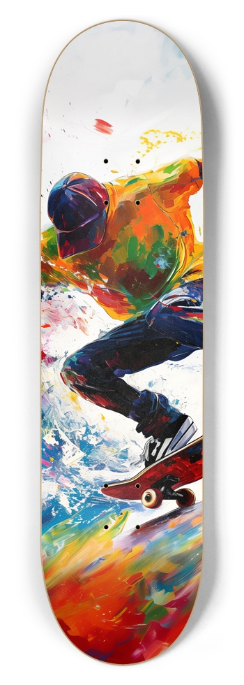 Let's Ride! 8-1/2 Skateboard Deck