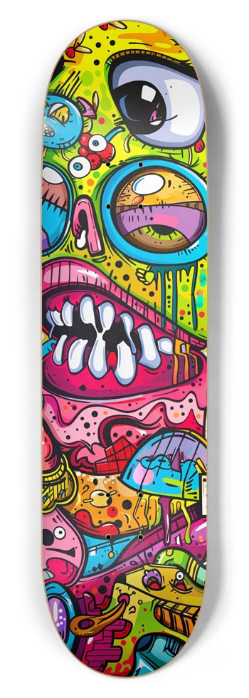 No Cavities 8-1/2 Skateboard Deck