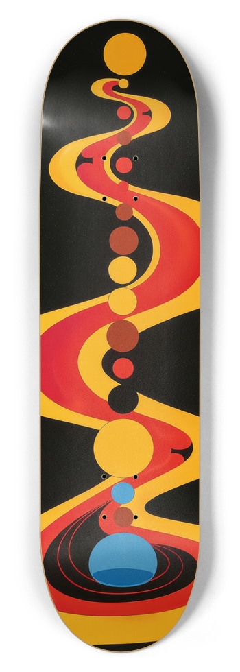 Destination 8-1/2 Skateboard Deck