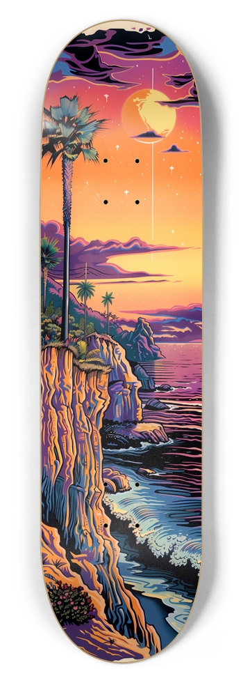 California Cliffs 8-1/2 Skateboard Deck