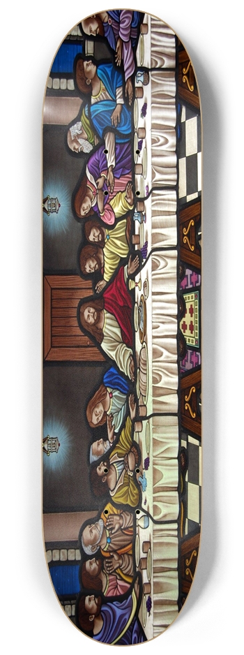 The Last Supper 8.25 8-1/4 Skateboard Deck