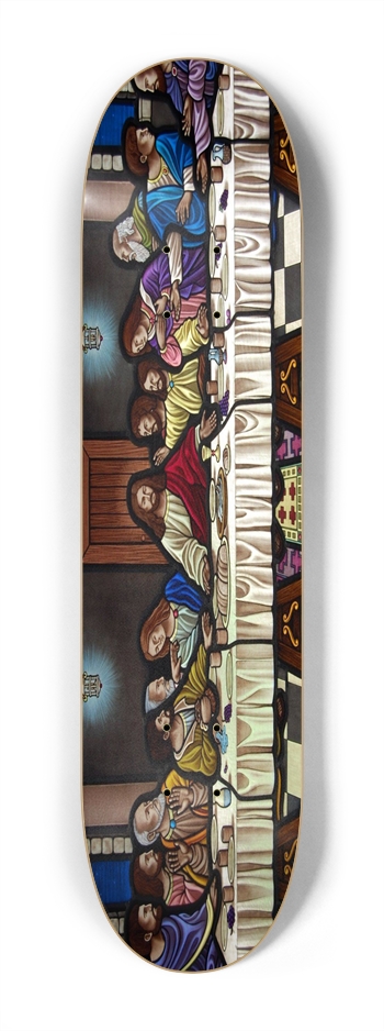 The Last Supper Mini 7.25 7-1/4 Mini/Kid Skateboard