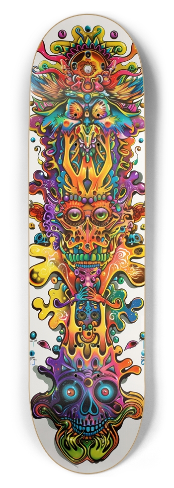 Rainbow Revenge 8-1/2 Skateboard Deck