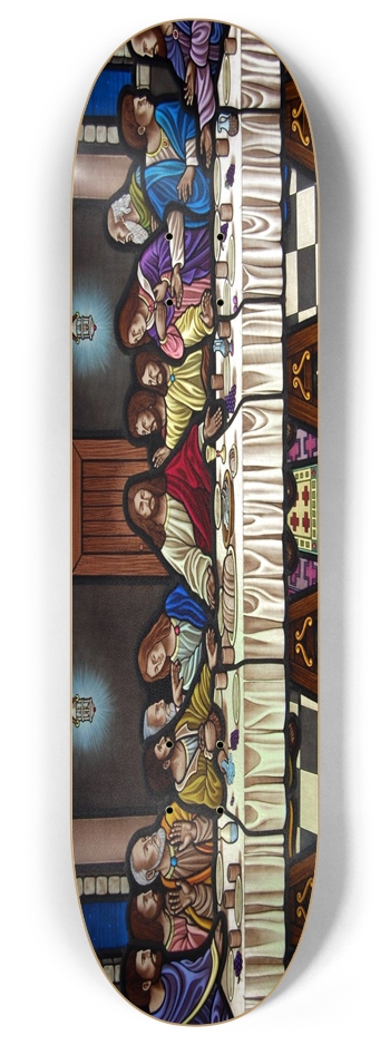 The Last Supper 8.00 8 Inch Skateboard Deck