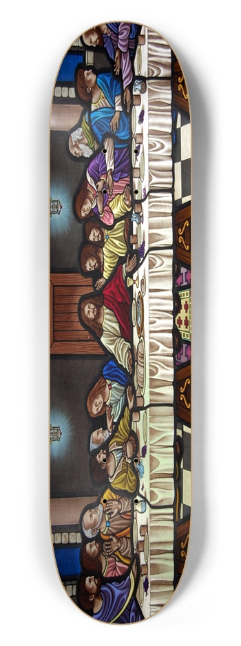 The Last Supper 7.50 7-1/2 Skateboard Deck