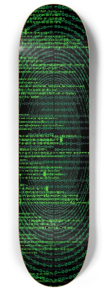Matrix Glow in Dark 8.25 8-1/4 Skateboard Deck