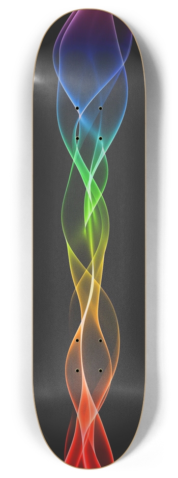 Neon Holographic 8.00 8 Inch Skateboard Deck
