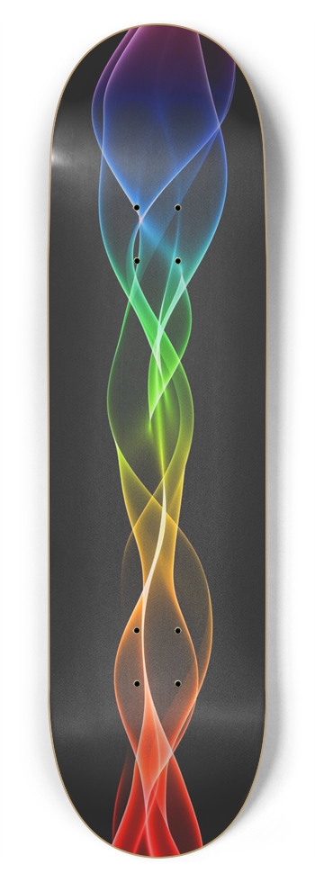 Neon Holographic 8.75 8-3/4 Inch Skateboard