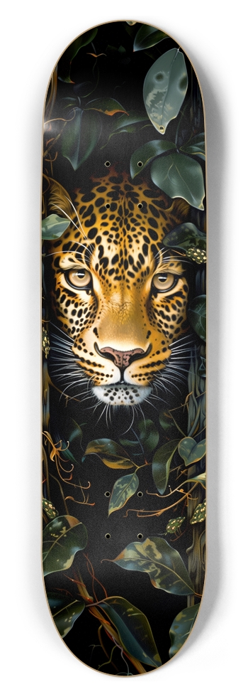 Leopard 8-1/2 Skateboard Deck