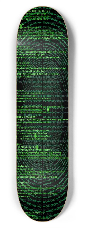 Matrix Glow in Dark 7.75 7-3/4 Skateboard Deck