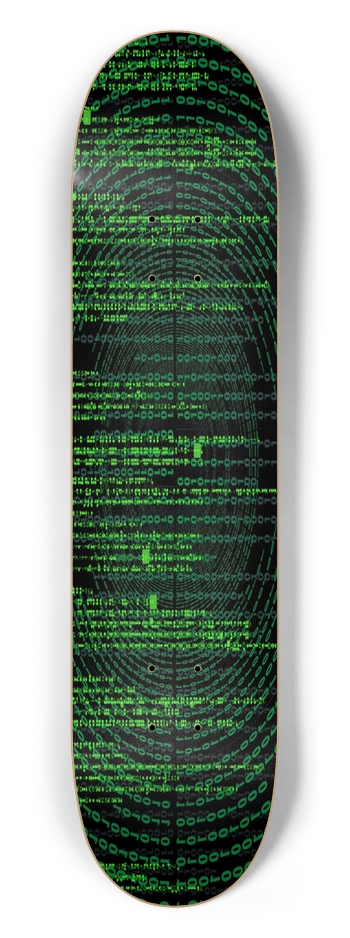 Matrix Glow in Dark 7.50 7-1/2 Skateboard Deck