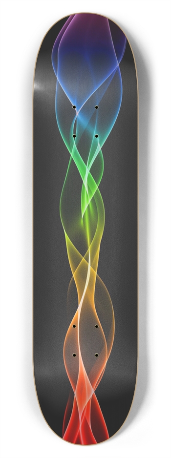 Neon Holographic 7.75 7-3/4 Skateboard Deck