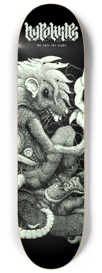 Ratflip (8.25") Glow-In-the-Dark  8-1/4 Skateboard Deck