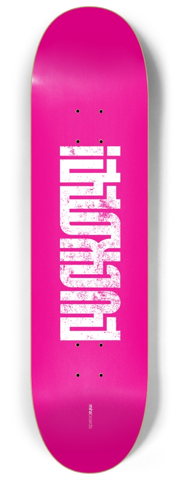F.Off! | Magenta 8-1/4 Skateboard Deck