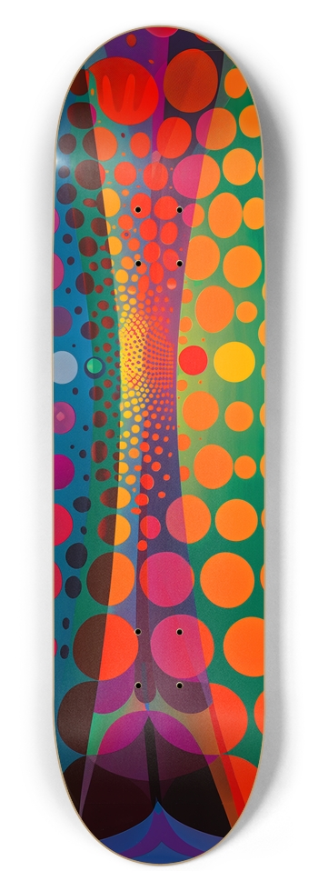 Clever Dots 8-1/2 Skateboard Deck