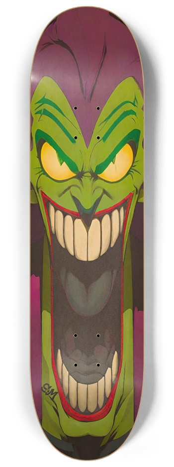 Wicked Ways UNO Deck 8-1/4 Skateboard Deck