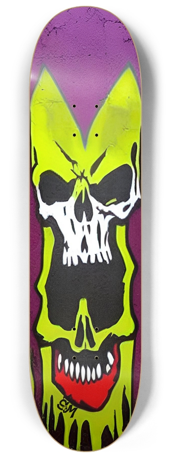 Fugitive ONE Graffiti Deck 8-1/4 Skateboard Deck