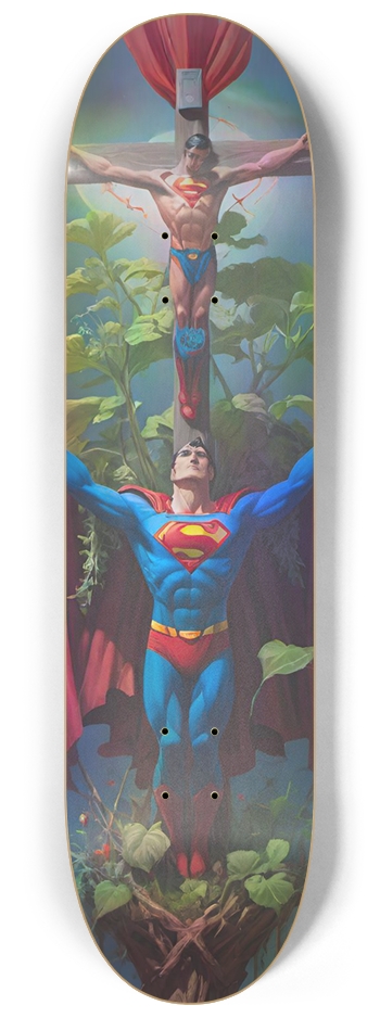 Crucifixion UNO Deck 8-1/4 Skateboard Deck