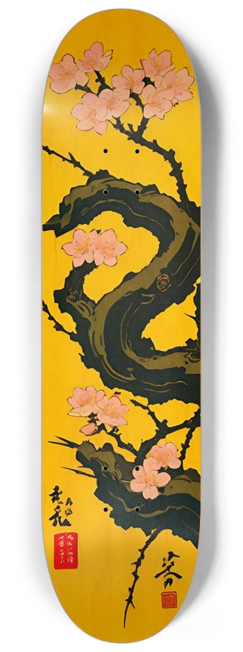 Cherry Blossom ONE Deck 8-1/4 Skateboard Deck