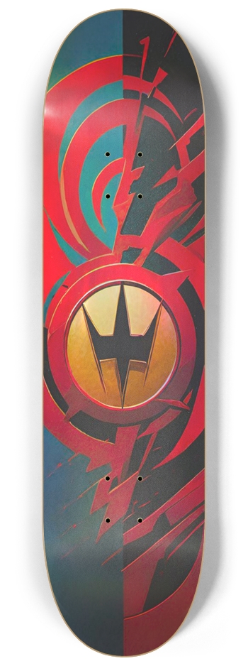 Fast Track DOPE THREE HOLO Deck 8-1/4 Skateboard Deck