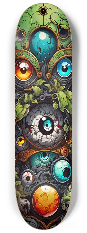 Eyeballs ONE Deck 8-1/4 Skateboard Deck
