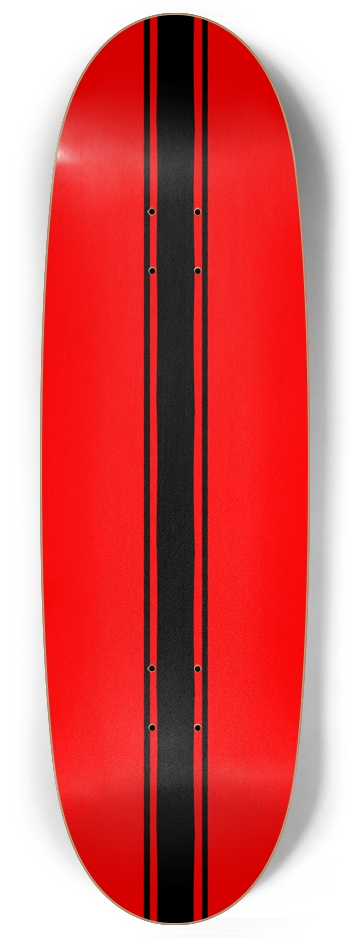 FALLOUT RACER RED Deck Egg Shape