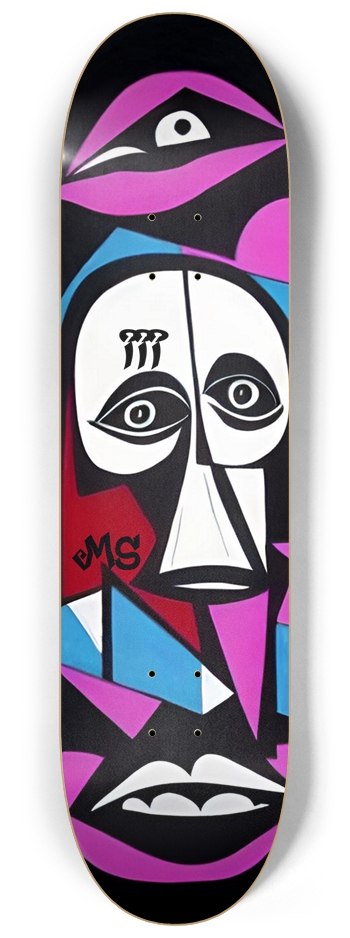 UNO DOS DOS Disturbed ONE Deck 8-1/4 Skateboard Deck