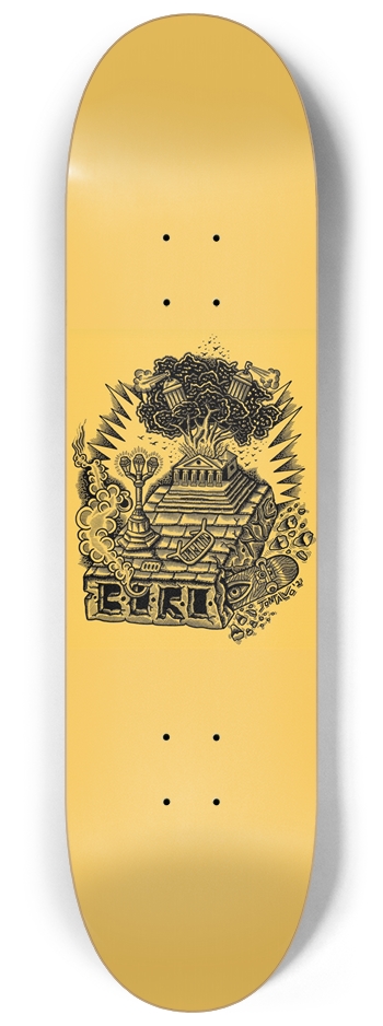 Operation Boro Ver 1.0  8-1/4 Skateboard Deck