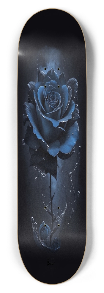 Blue Rose 8.50 8-1/2 Skateboard Deck