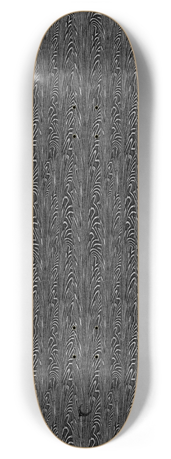 Damascus Steel 7.87 7-7/8 Skateboard Deck