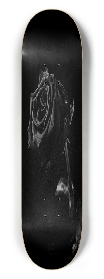 Withered Rose 7.50 7-1/2 Skateboard Deck