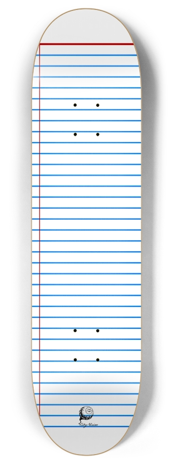 Paper 8.00 8 Inch Skateboard Deck