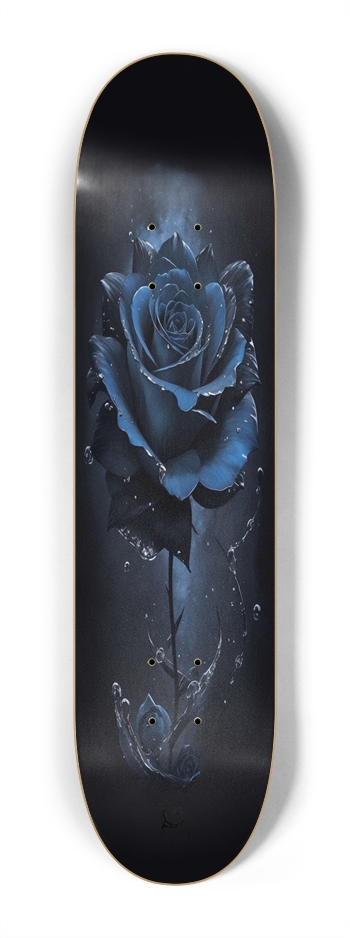 Blue Rose Mini 7.25 7-1/4 Mini/Kid Skateboard