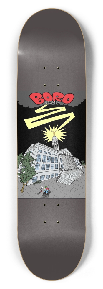 BORO Radio 8-1/2 Skateboard Deck