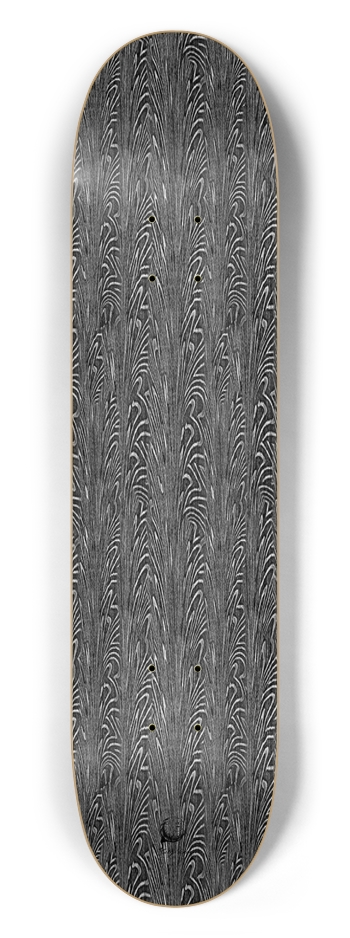 Damascus Steel 7.50 7-1/2 Skateboard Deck